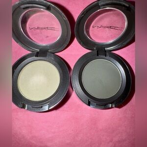 MAC M.A.C. Cosmetics Makeup Eyeshadow Lot - Putty, Femme Noir -Pls. Read